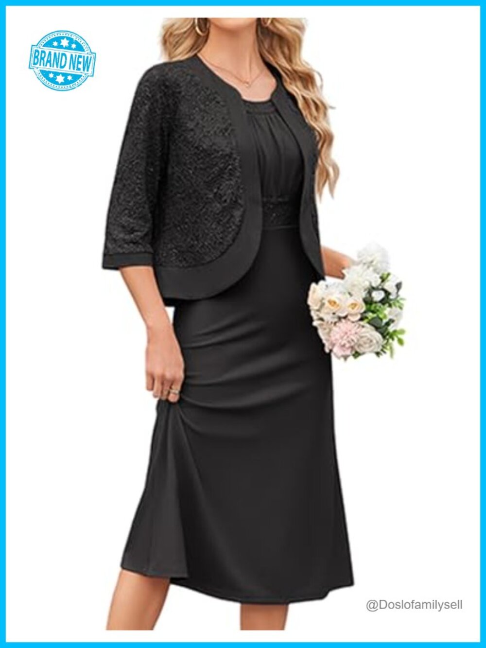 GRACE KARIN Women's Formal Wedding Guest Dress Mother of the Bride Dress